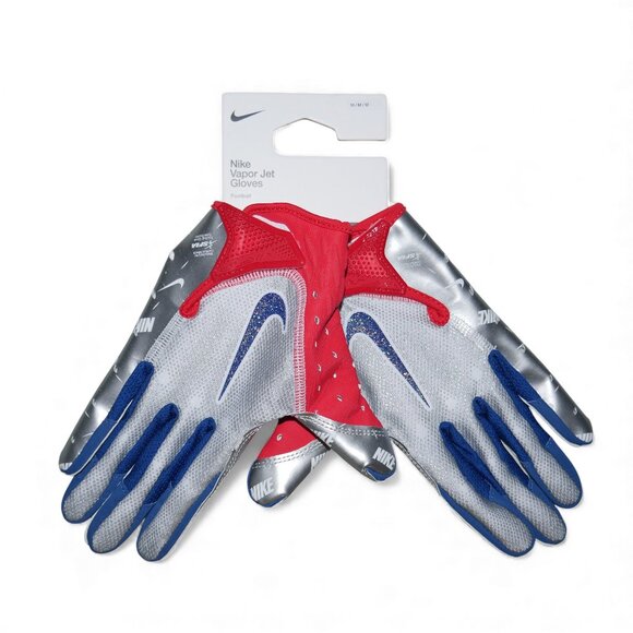 These Nike Vapor Jet 7.0 Energy Football Gloves Size L Sticky Grippy NWT - Picture 2 of 6